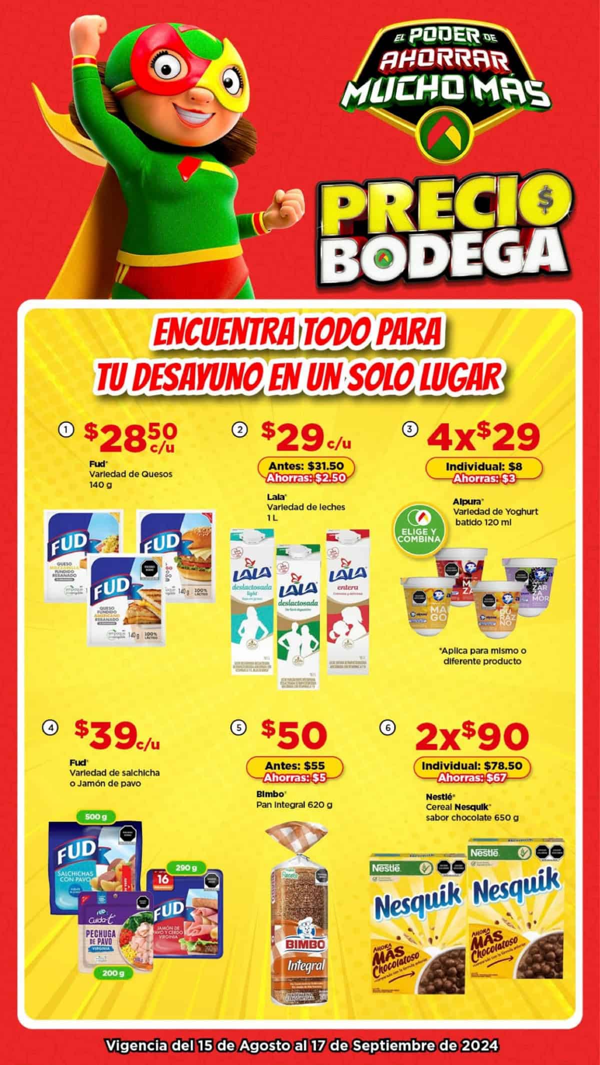 Bodega Aurrera: folleto de Precio Bodega válido al 15 de septiembre