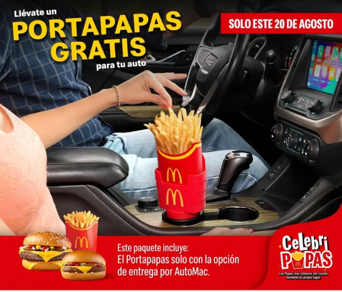 Día de las Papas Fritas en McDonalds: ¿cómo obtener el portapapas gratis?