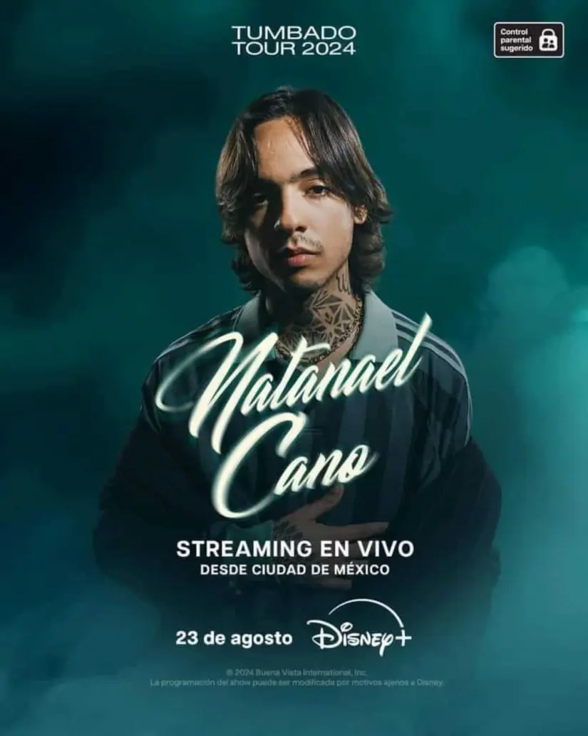 El concierto de Natanael Cano, será este viernes en CDMX.