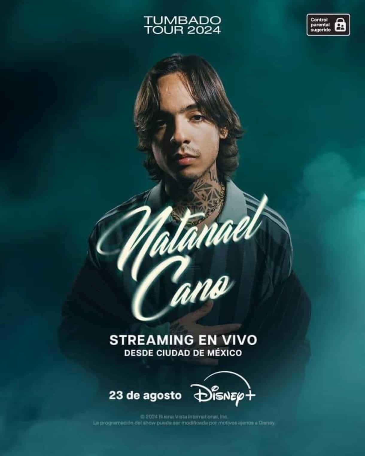 El concierto de Natanael Cano, será este viernes en CDMX.