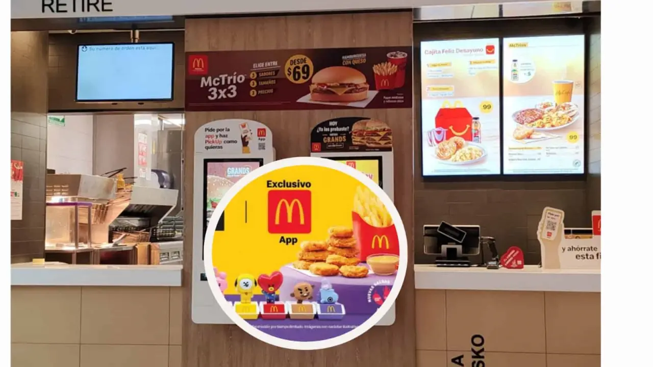 McDonald’s ya tiene la Cajita  Feliz en honor a BTS en México. Foto: Cortesía