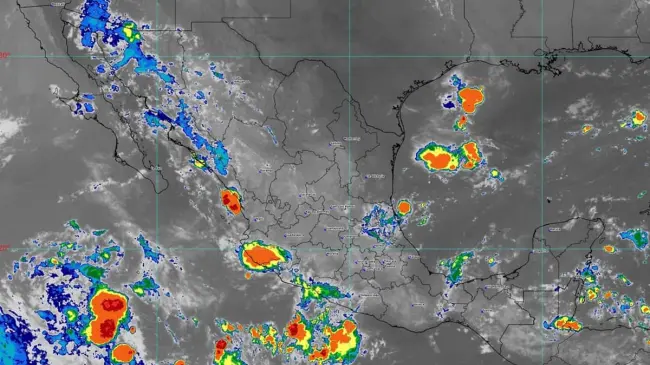Pronóstico del clima en Sinaloa y México para este miércoles 21 de agosto.