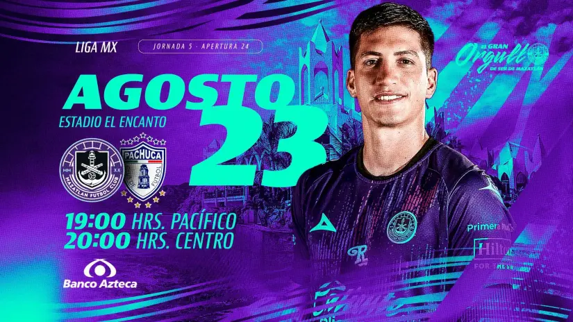 Mazatlán recibirá a Pachuca | Imagen: @MazatlanFC