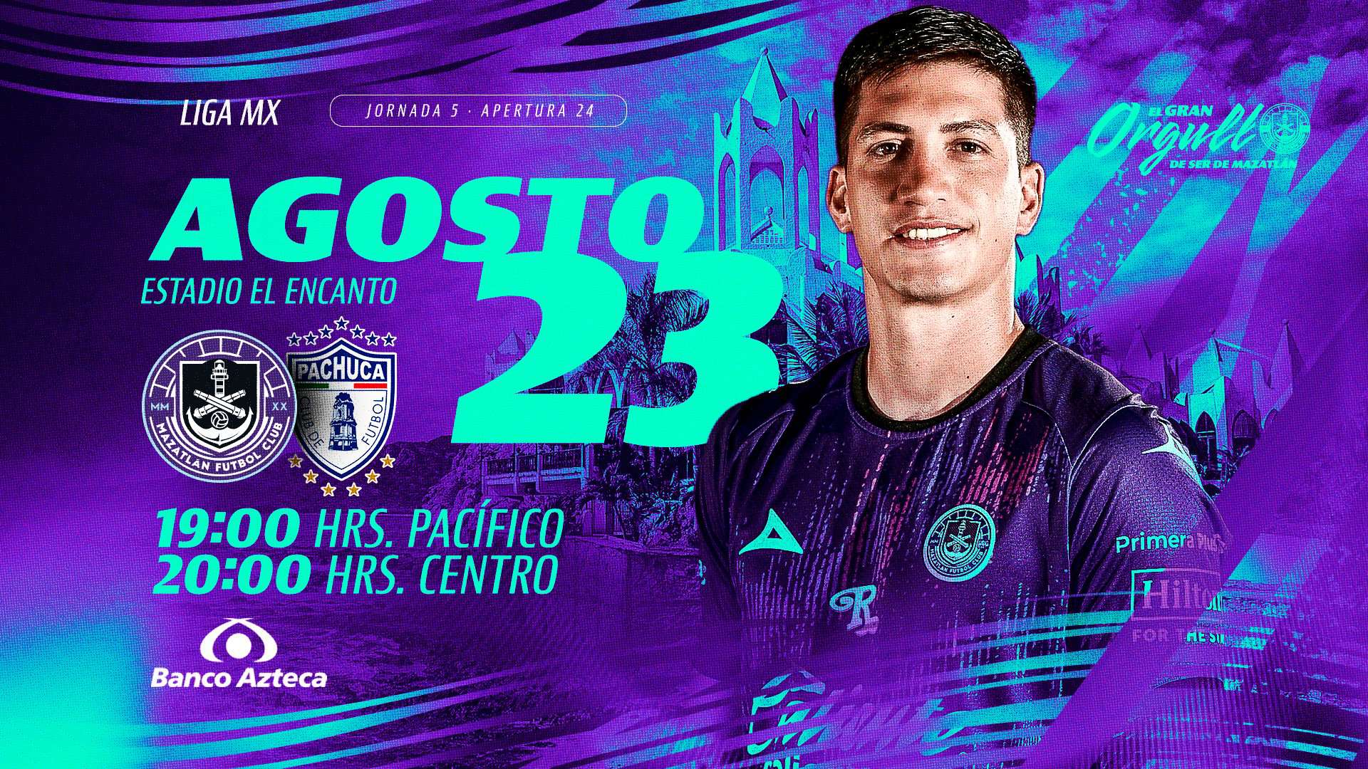 Mazatlán recibirá a Pachuca | Imagen: @MazatlanFC
