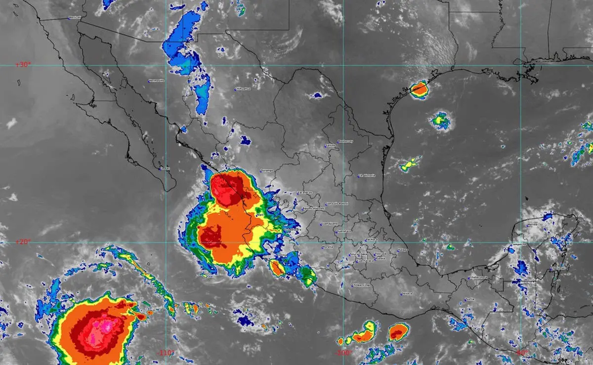 Se presentarán lluvias fuertes en Sinaloa hoy jueves.