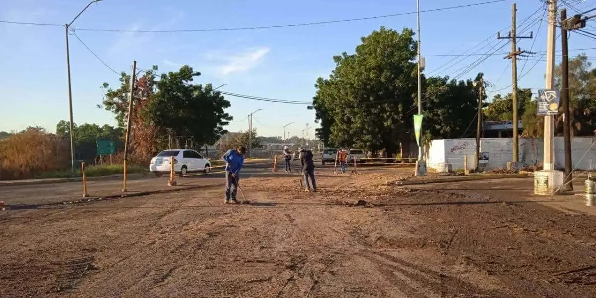 Avenida Federalismo en Culiacán será cerrada por reparaciones´.