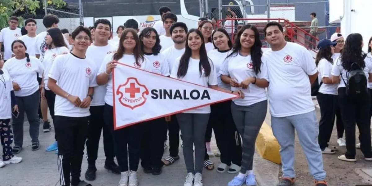 Los juventinos de la Cruz Roja Navolato asistieron a un Campamento Nacional donde aprendieron técnicas de emergencia. FOTO: Cortesía.