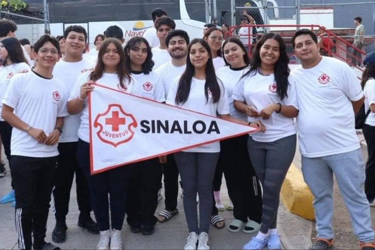 Los juventinos de la Cruz Roja Navolato asistieron a un Campamento Nacional donde aprendieron técnicas de emergencia. FOTO: Cortesía.