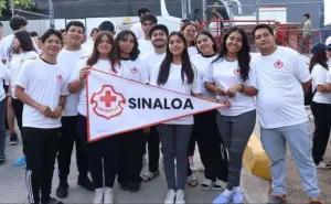 Jóvenes de Cruz Roja Navolato aprenden a servir en el Campamento Nacional de la Juventud