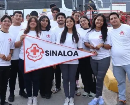 Jóvenes de Cruz Roja Navolato aprenden a servir en el Campamento Nacional de la Juventud