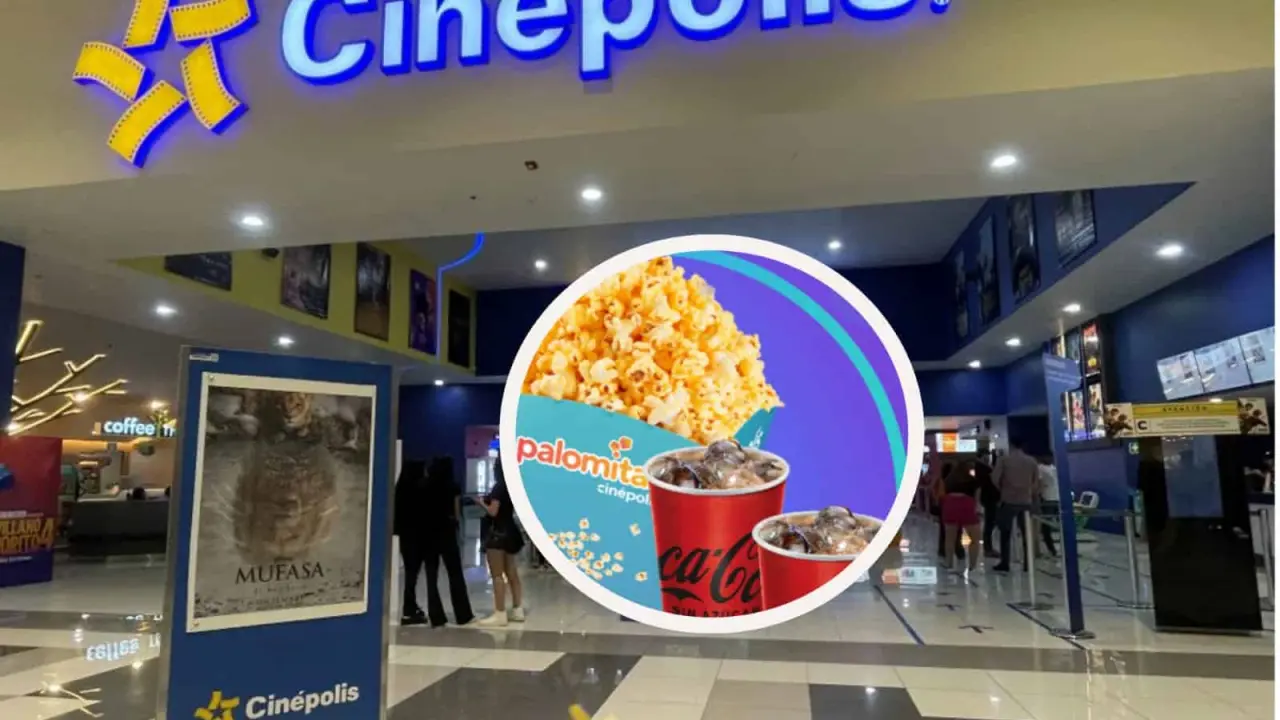 El Maxicombo m&m de Cinépolis trae productos dulces y salados. Foto: Lino Ceballos- Cortesía