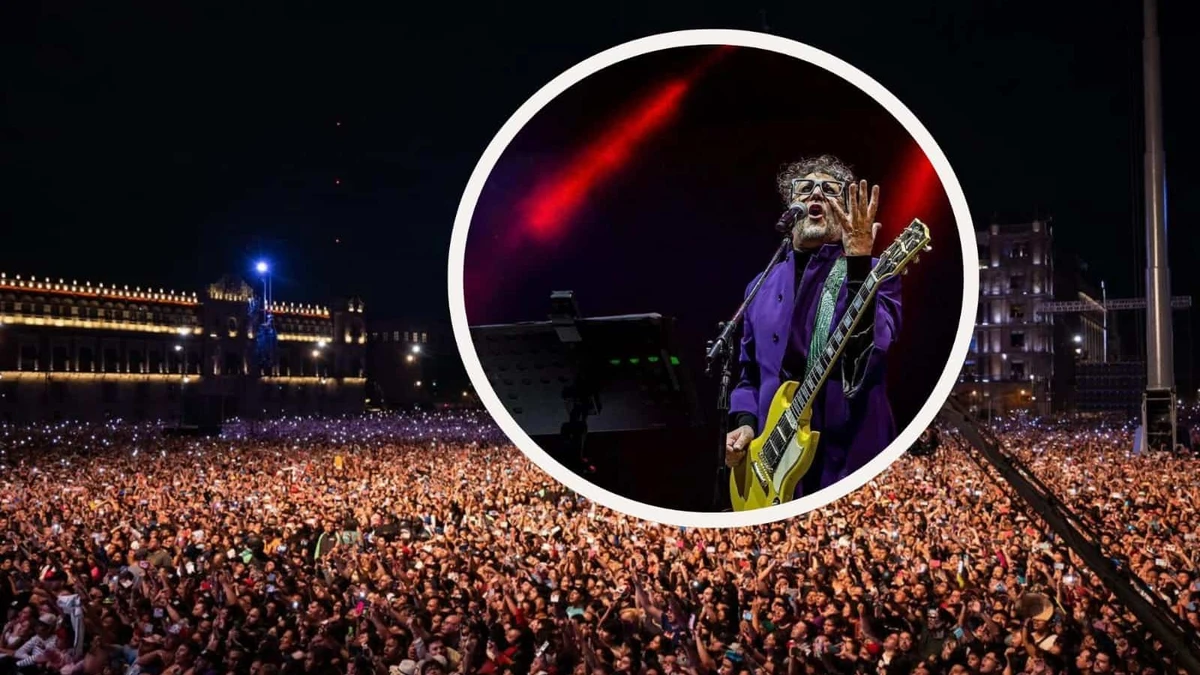 El Gobierno de la CDMX informó que habrá un concierto gratis de Fito Páez en el Zócalo. Foto: Cortesía
