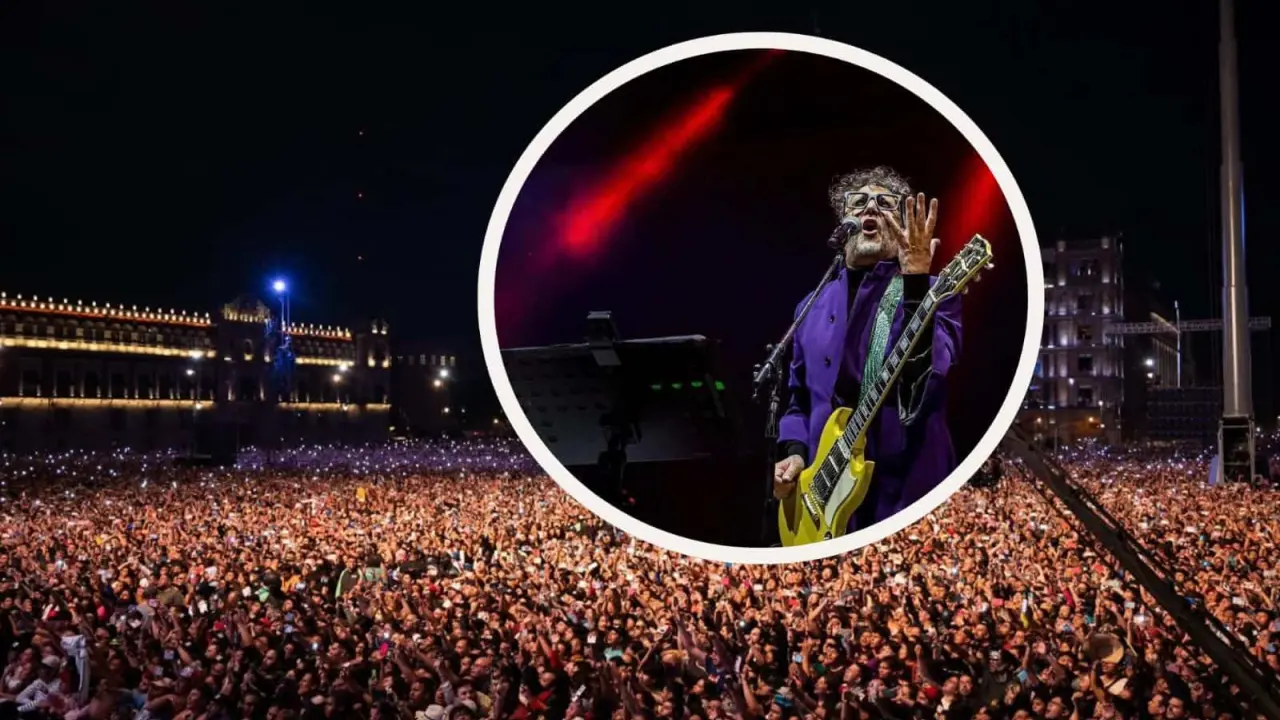 El Gobierno de la CDMX informó que habrá un concierto gratis de Fito Páez en el Zócalo. Foto: Cortesía