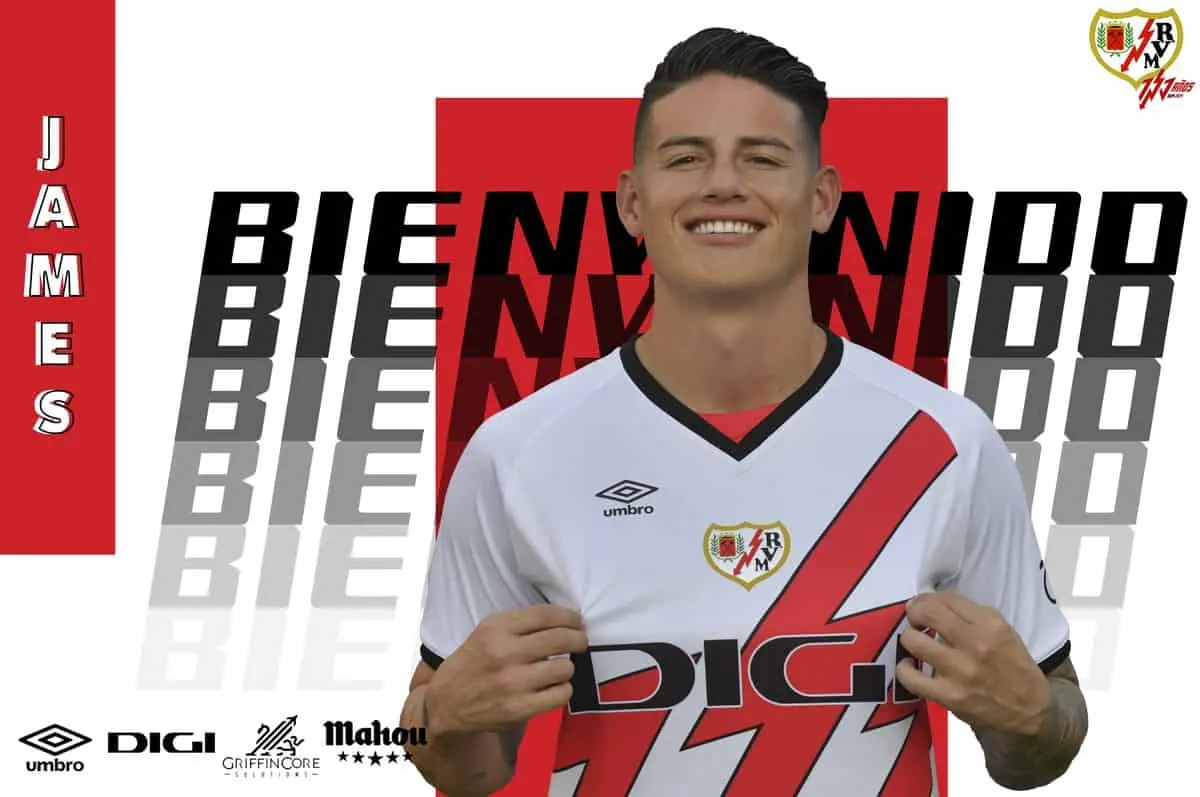 James Rodríguez | Imagen: @RayoVallecano