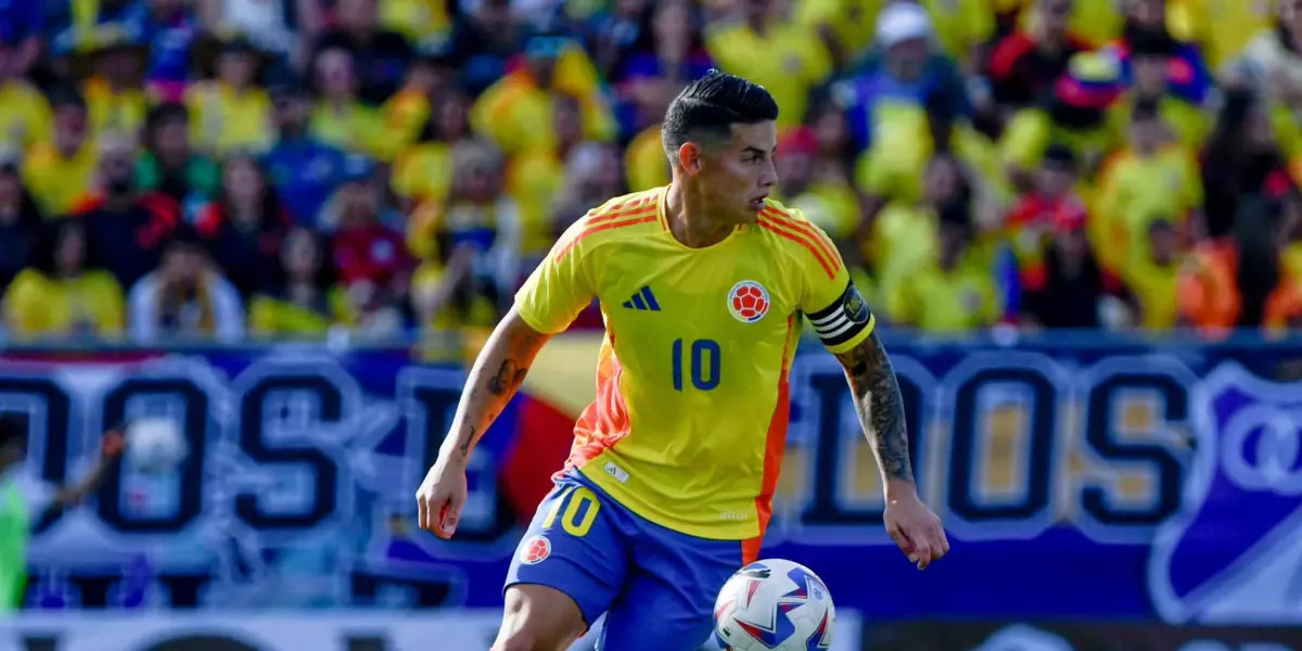 James podría debutar ante el Espaynol | Imagen: @jamesdrodriguez