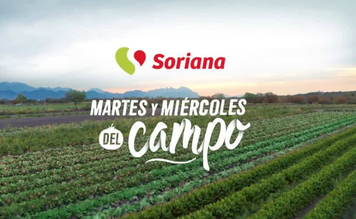 Martes y Miércoles del Campo en Soriana: ofertas del 27 y 28 de agosto de 2024