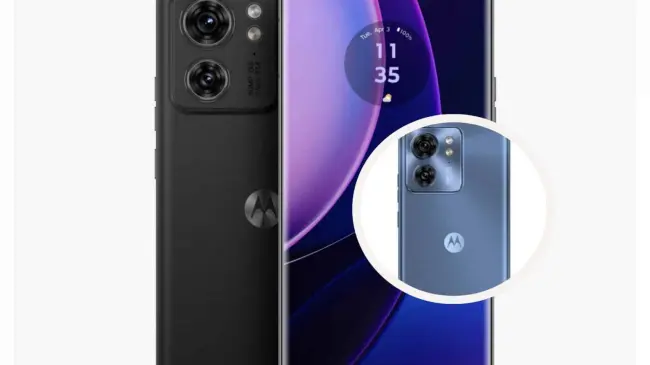 El Motorola Edge 40 viene equipado con un diseño de lujo. Foto: Cortesía
