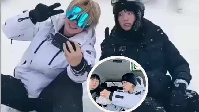 Jimin y Jungkook de BTS comparten sus aventuras en el programa de Are you sure? Foto: Cortesía
