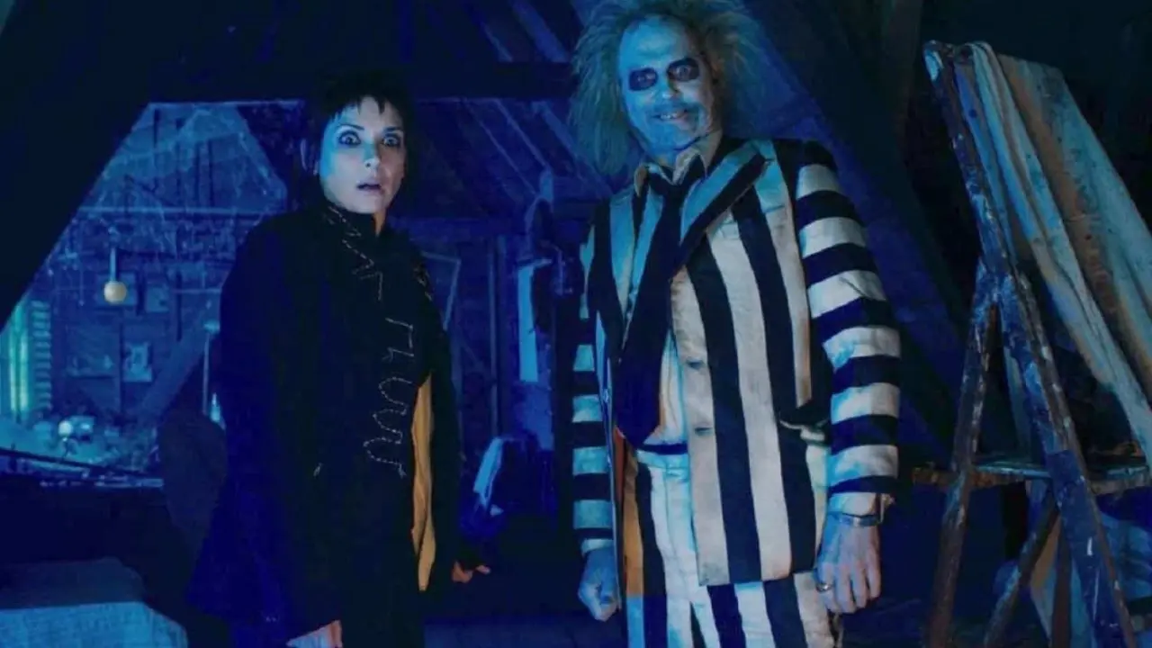 Cinépolis tendrá vasos coleccioanbles de Beetlejuice 2. Foto: Cortesía