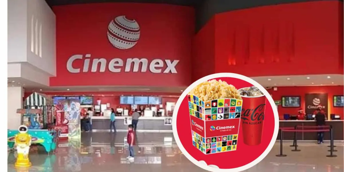 Cinemex tiene algunos combos con precio especial en Dulcería. Foto: Cortesía