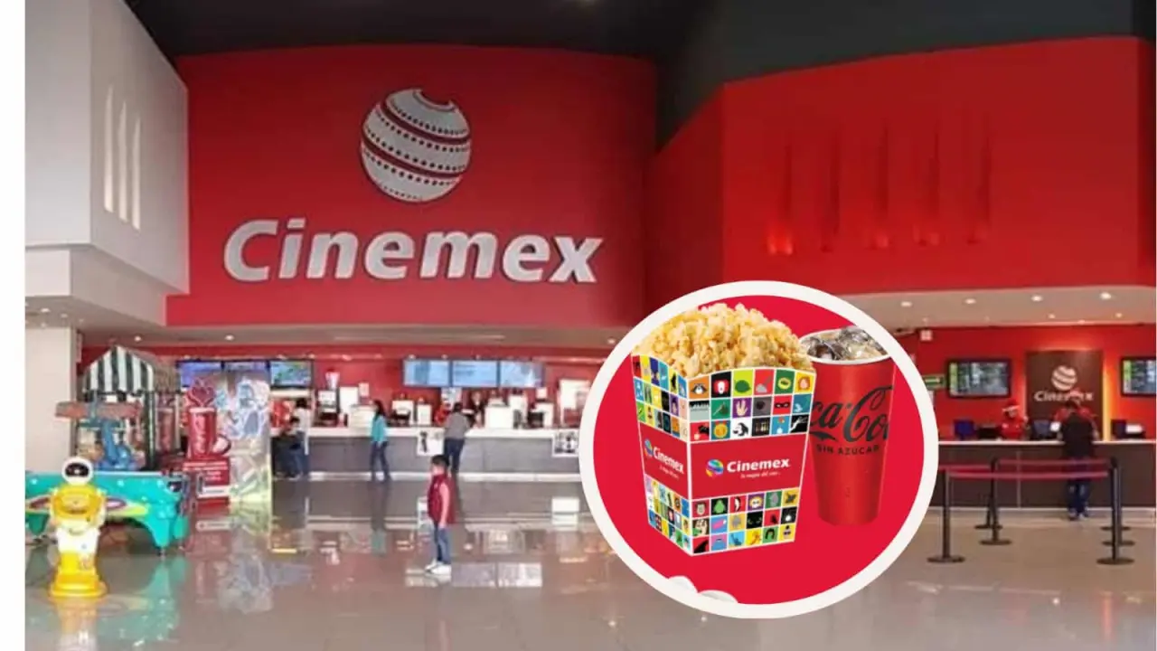 Cinemex tiene algunos combos con precio especial en Dulcería. Foto: Cortesía