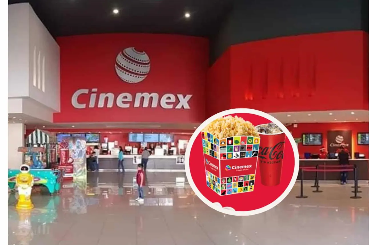 Cinemex tiene algunos combos con precio especial en Dulcería. Foto: Cortesía