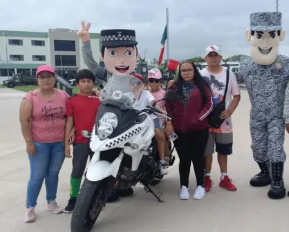 Guardia Nacional realiza paseo dominical en Cuartel Militar El Saúz en Culiacán