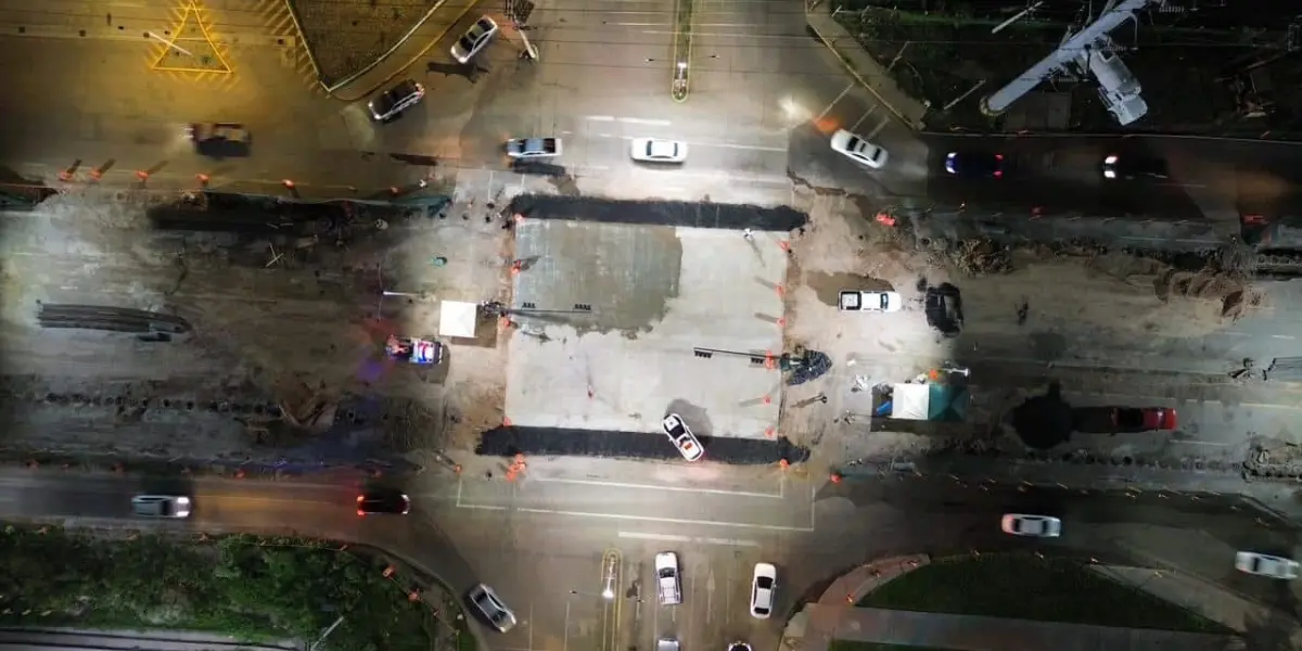 Abierta la circulación del cruce del Boulevard Orquídeas y Rolando Arjona.