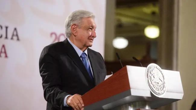 Andrés Manuel López Obrador, presidente de México.
