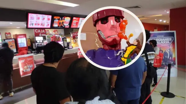 Por iniciar la venta de la palomera de Centinela de Marvel, en las sucursales de Cinemex. Foto: Cortesía
