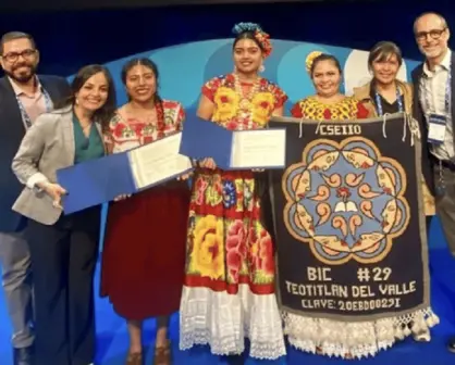 Por primera vez, estudiantes oaxaqueñas obtienen el Premio Mundial del Agua para México