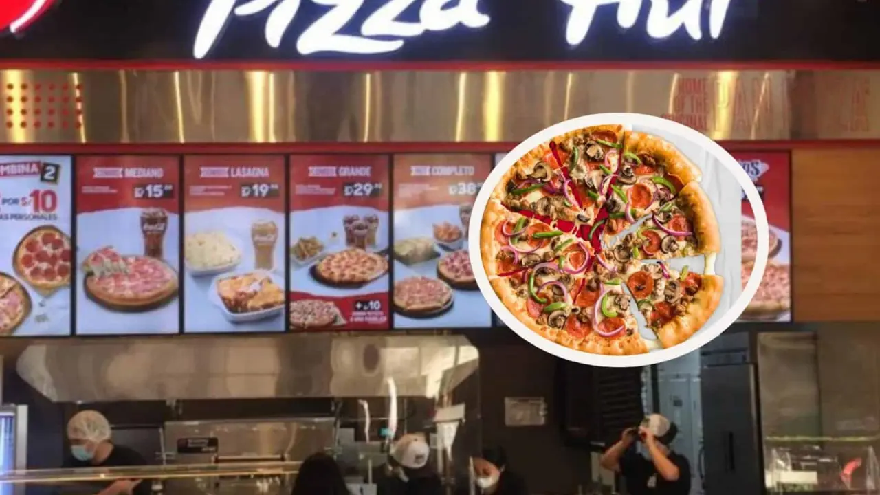 Pizza Hut anuncia promoción de pizzas a 10 pesos. Foto: Cortesía