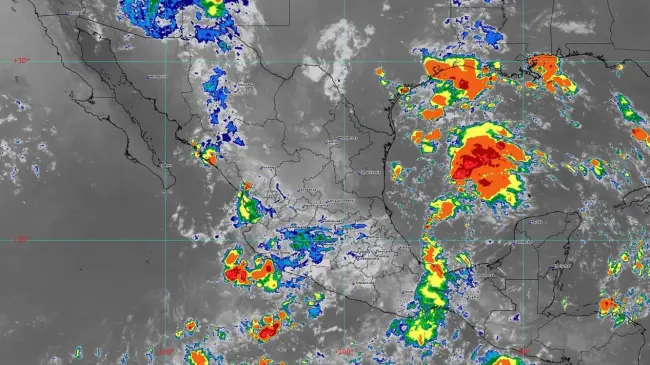 Pronóstico del clima para hoy en Sinaloa y resto de la República Mexicana.