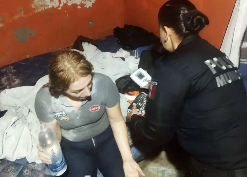 Rescatan a mujer en Culiacán