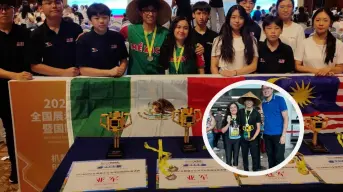 Triunfan alumnos del Jean Piaget de Culiacán, en Mundial de Robótica; ganan medalla de plata