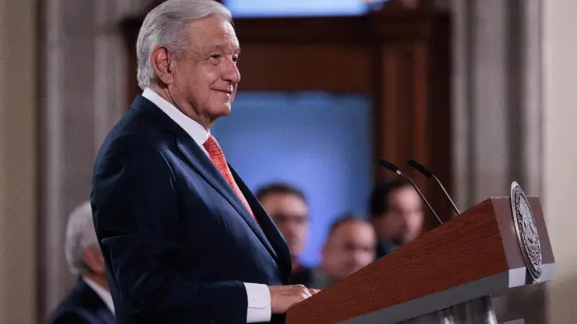 Andrés Manuel López Obrador, presidente de México.