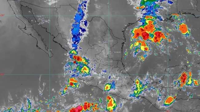 De nuevo Sinaloa con probabilidad de lluvias fuertes para este jueves 29 de agosto.