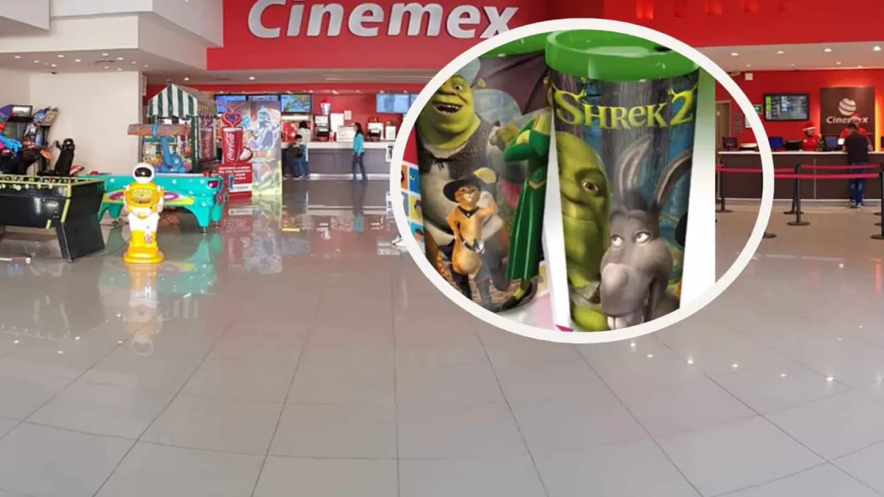 El Combo de Shrek 2 ya llegó a Cinemex. Foto: Cortesía