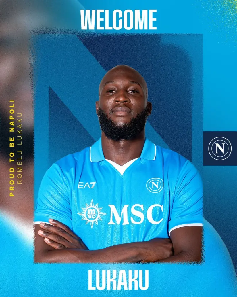 Presentación de Lukaku | Imagen: @sscnapoli