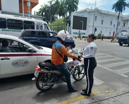 ¡Concientización! Acciones de prevención para motociclistas en Culiacán