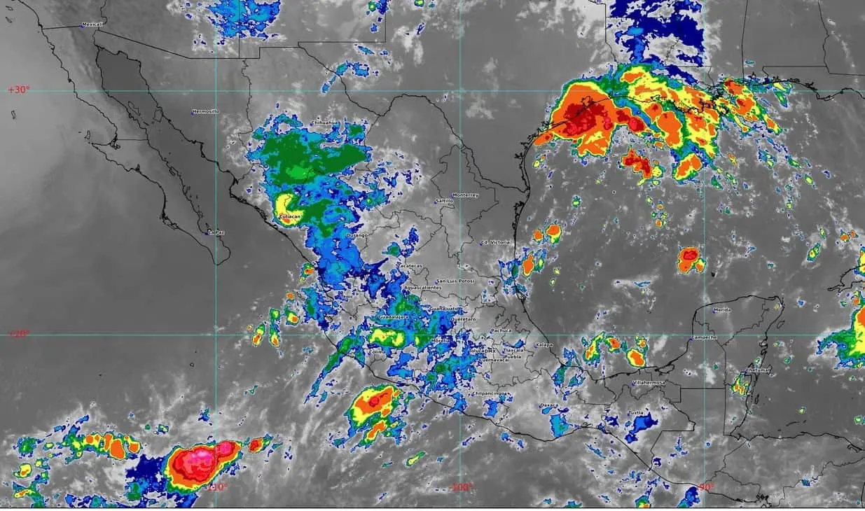 En gran parte de los municipios de Sinaloa, se presentarán lluvias.