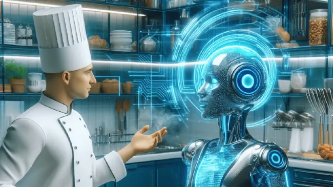 Con ayuda de Gemini, cocinar es más fácil y divertido. Foto: IA