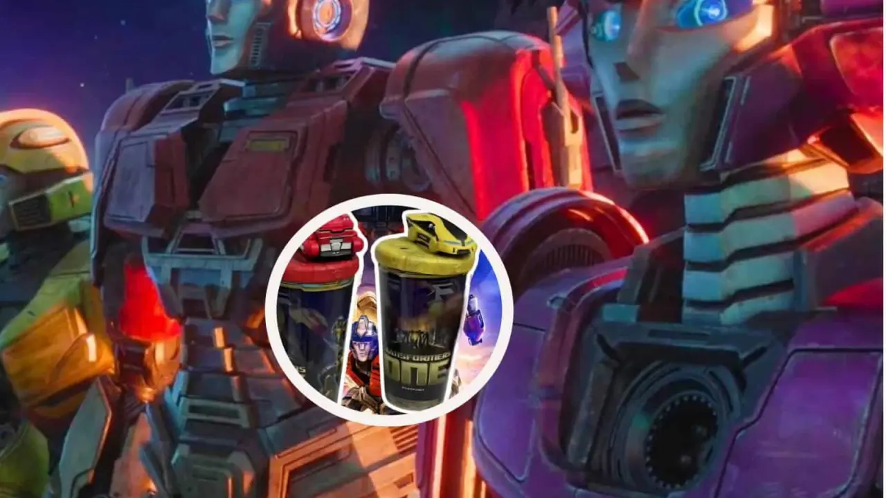 Así puedes conseguir los vasos coleccionables de Transformers One en Cinépolis.