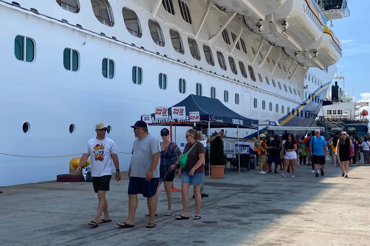 Cierra agosto con la visita de más de 272 mil cruceristas en Mazatlán.