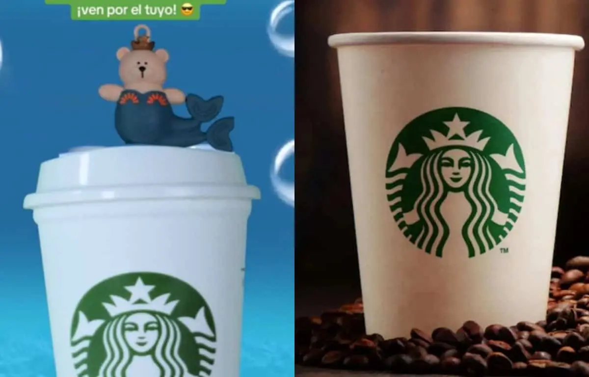 Así luce el nuevo stopper Bearista que lanzará Starbucks.