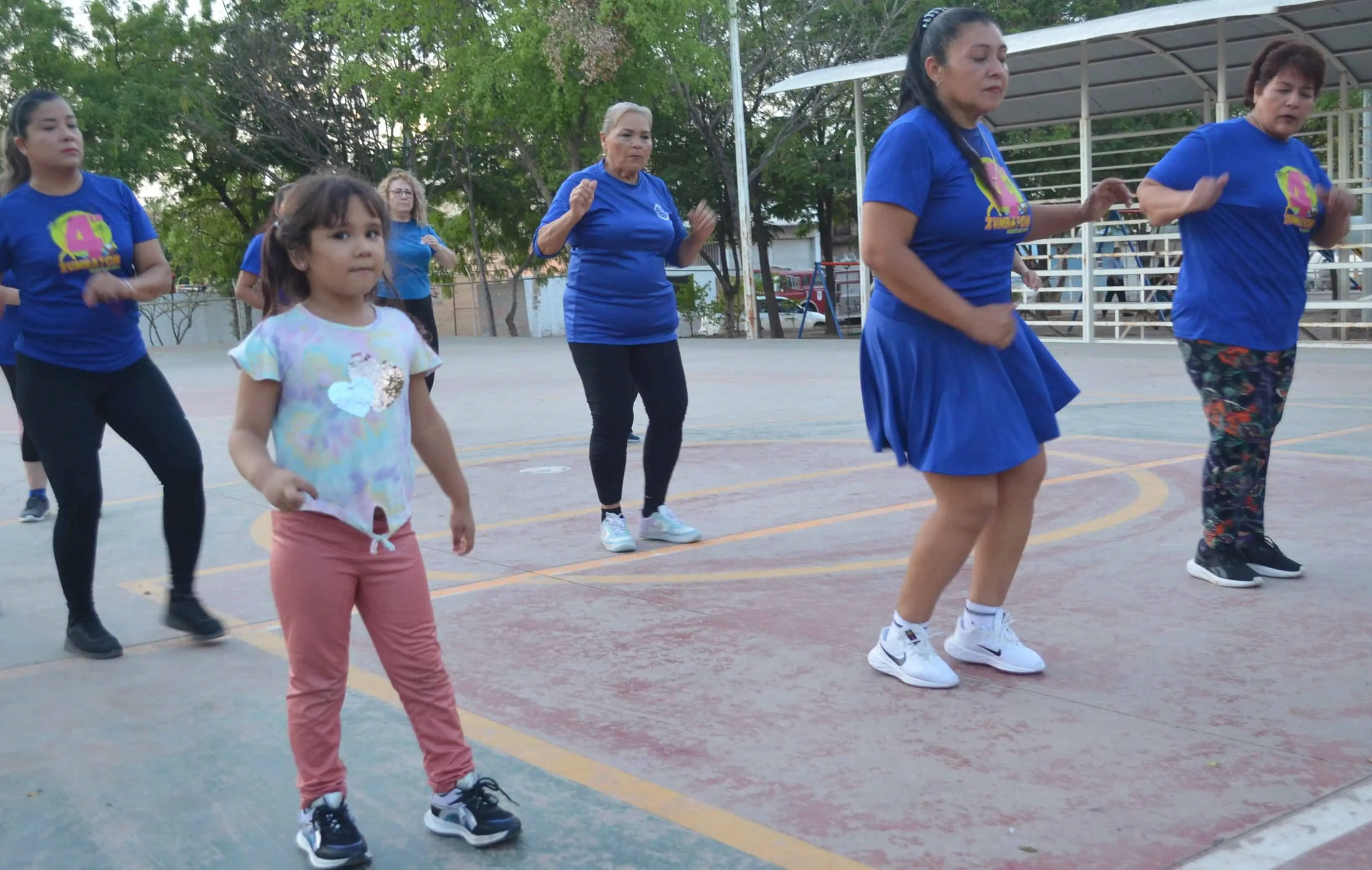 Sonia y su baile de Zumba