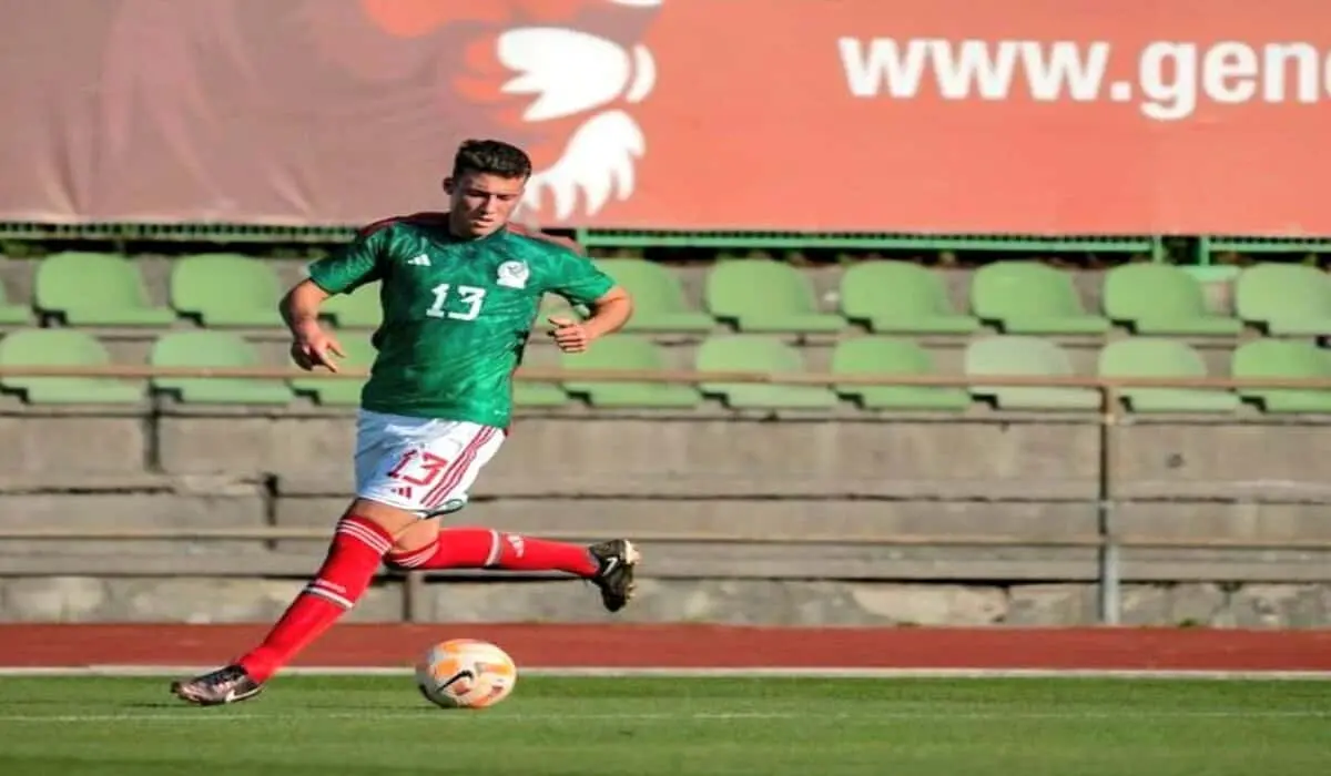 Carlo Soldati con el Tri | Imagen: @Miseleccionmx