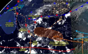 Clima en Sinaloa; Monzón mexicano ocasionará lluvias en municipios del centro del estado