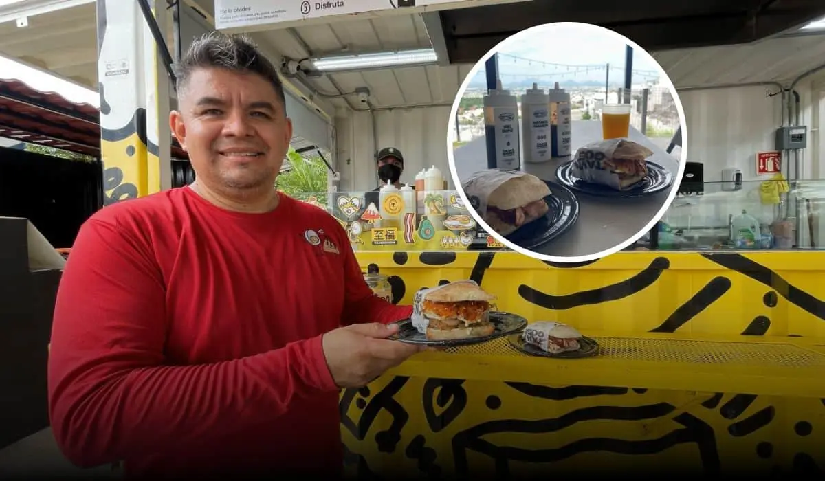 Almensor Toala trae a Culiacán un innovador concepto de sándwiches donde la estrella principal es el huevo. Foto: Lino Ceballos