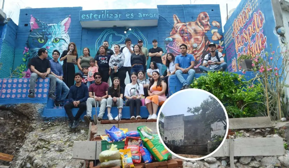 Los vecinos de la colonia 5 de Mayo celebran con alegría la transformación del antiguo inmueble problemático en un refugio para la protección y cuidado animal.